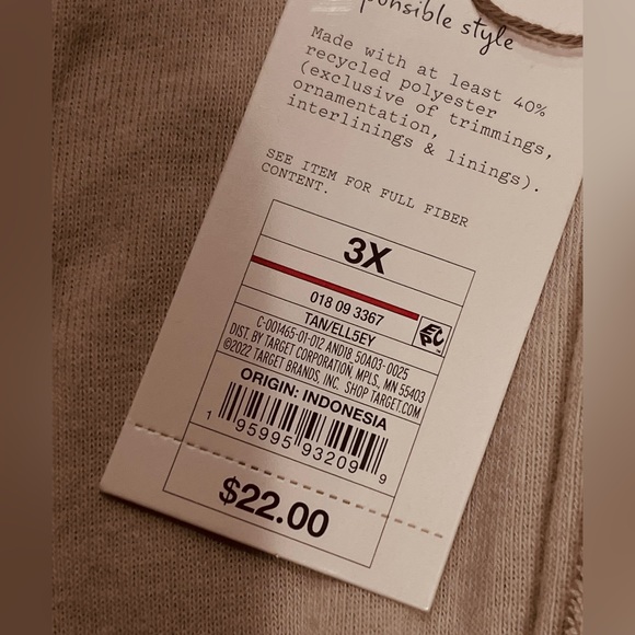 ✨A new day One Piece Cover Swim Women Size 3X✨ - Picture 3 of 3